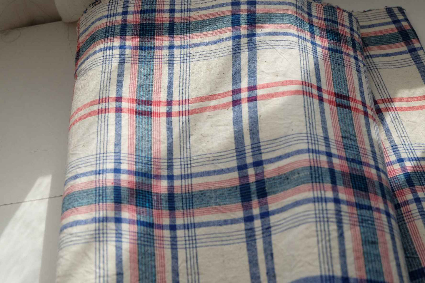 Southern Tǔbù: 'Forest Bloom' Plaid - Hand - Spun Yarn - BUBBO