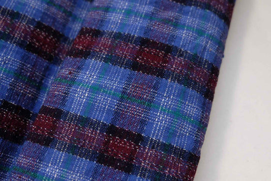 Southern Tǔbù: The 'Petite Rouge' Check - Pre - Washed - BUBBO