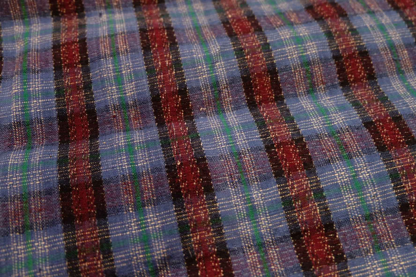 Southern Tǔbù: The 'Petite Rouge' Check - Pre - Washed - BUBBO