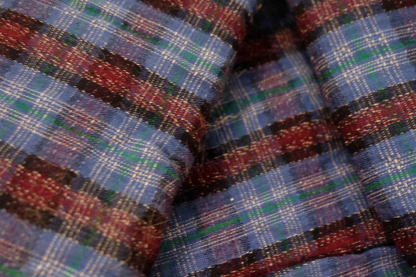 Southern Tǔbù: The 'Petite Rouge' Check - Pre - Washed - BUBBO