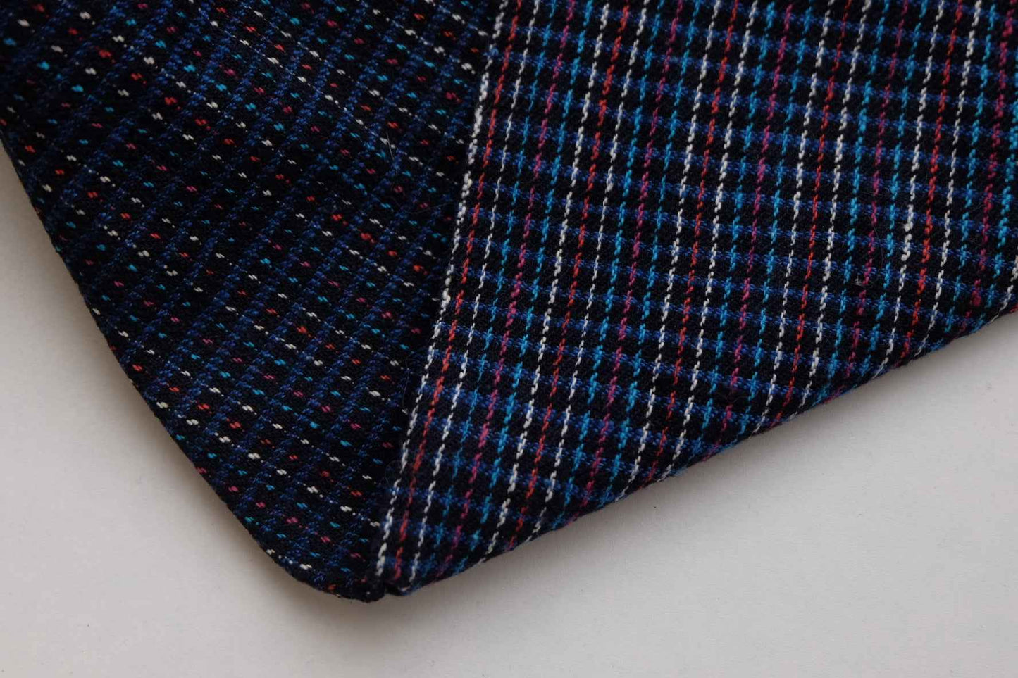 Starlight Tǔbù: Midnight Blue with Embroidered Stars - 32cm Width | Pre - Washed & Ready - BUBBO