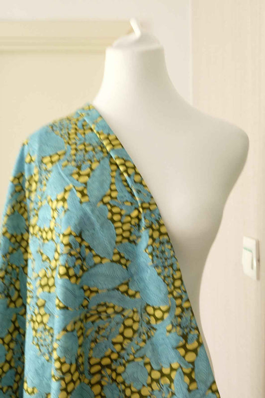 Statement Floral Cotton Lawn — 3.1 yd