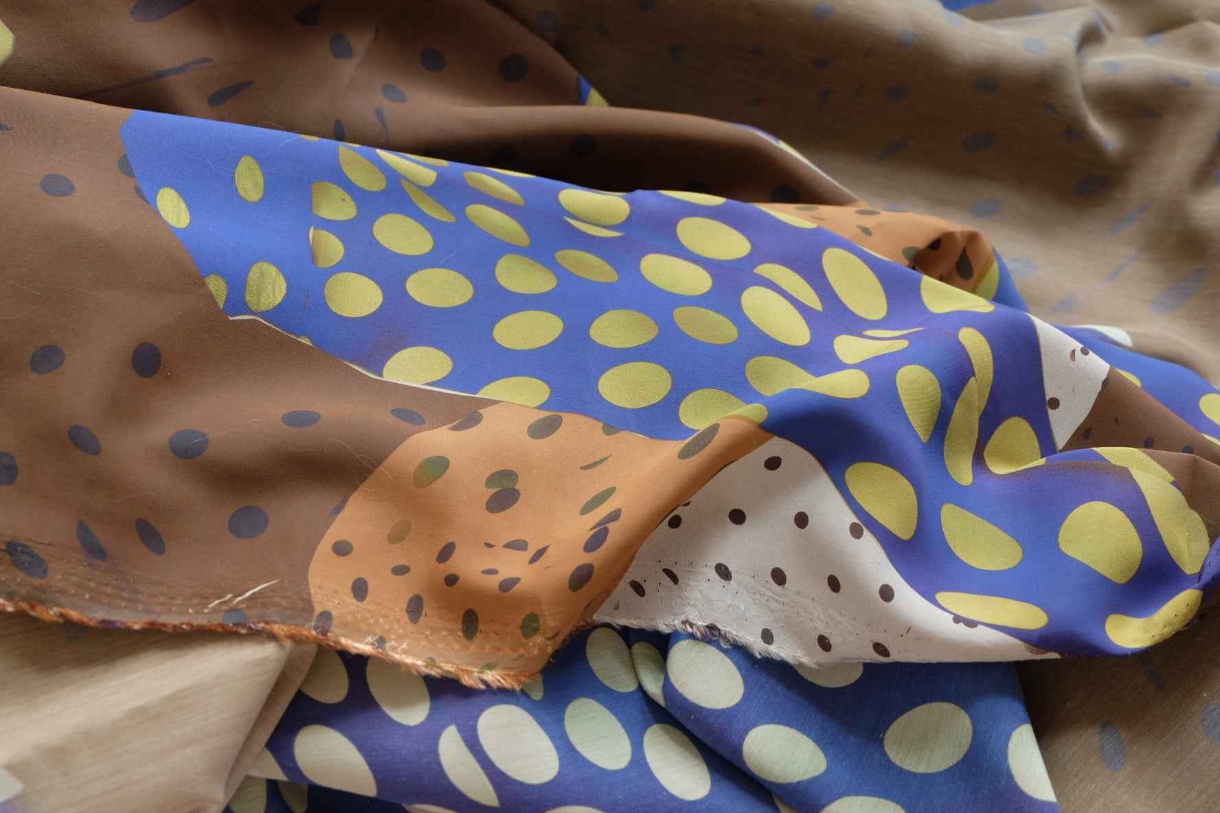 Statement Rayon Fabric — Sold by the Yard