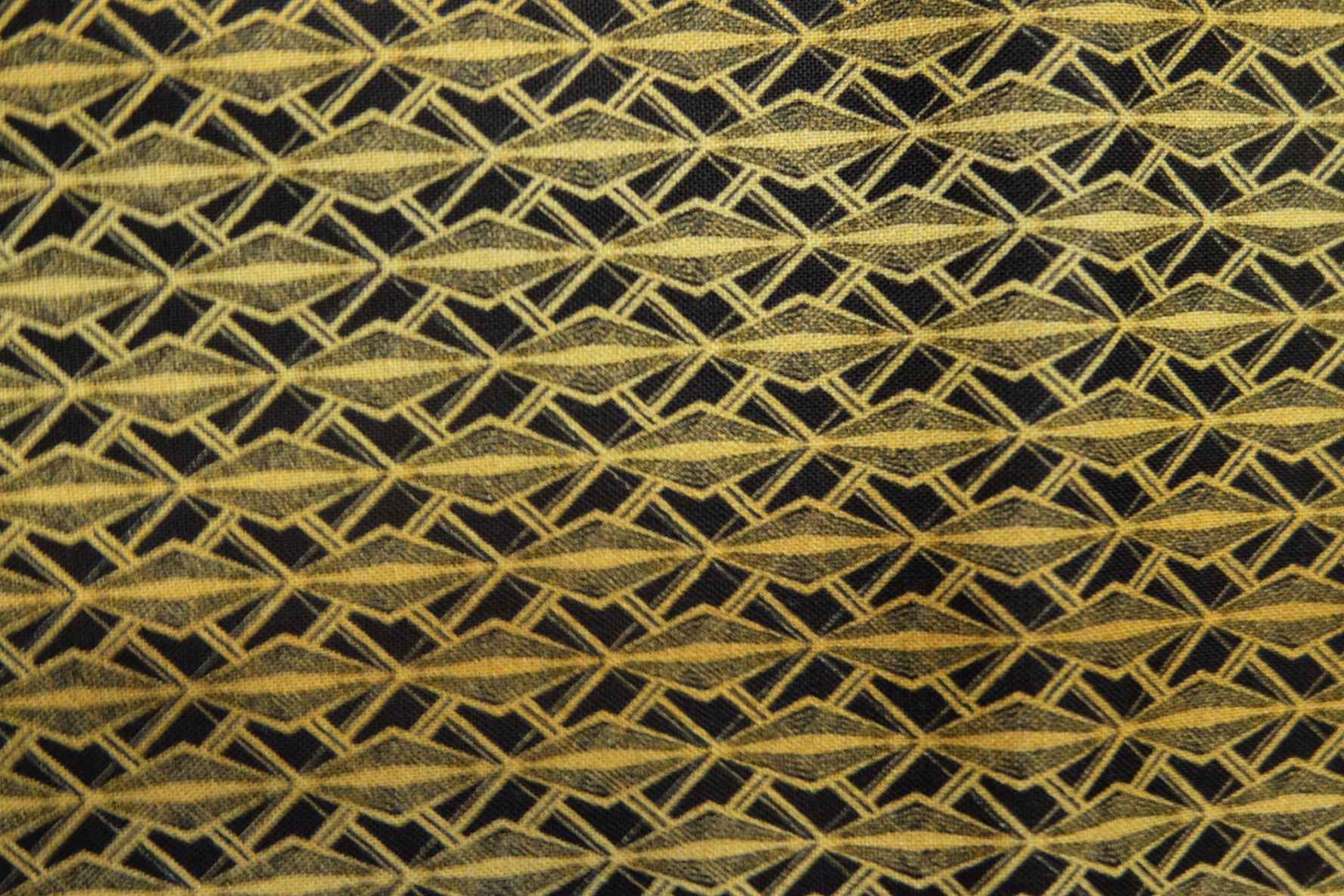 Steampunk Geometric Print Cotton – 3.3 yds - BUBBO