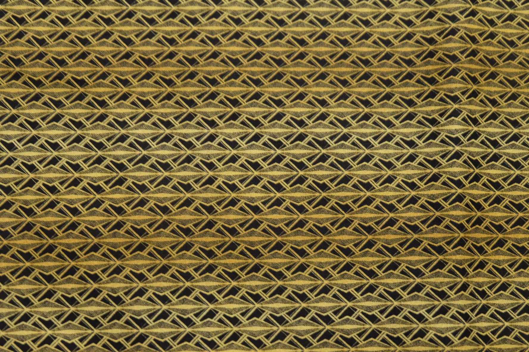 Steampunk Geometric Print Cotton – 3.3 yds - BUBBO