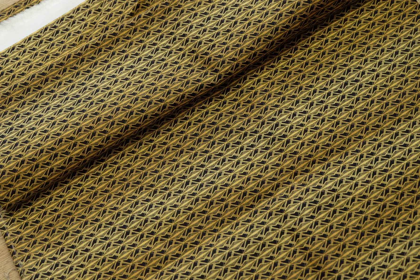 Steampunk Geometric Print Cotton – 3.3 yds - BUBBO