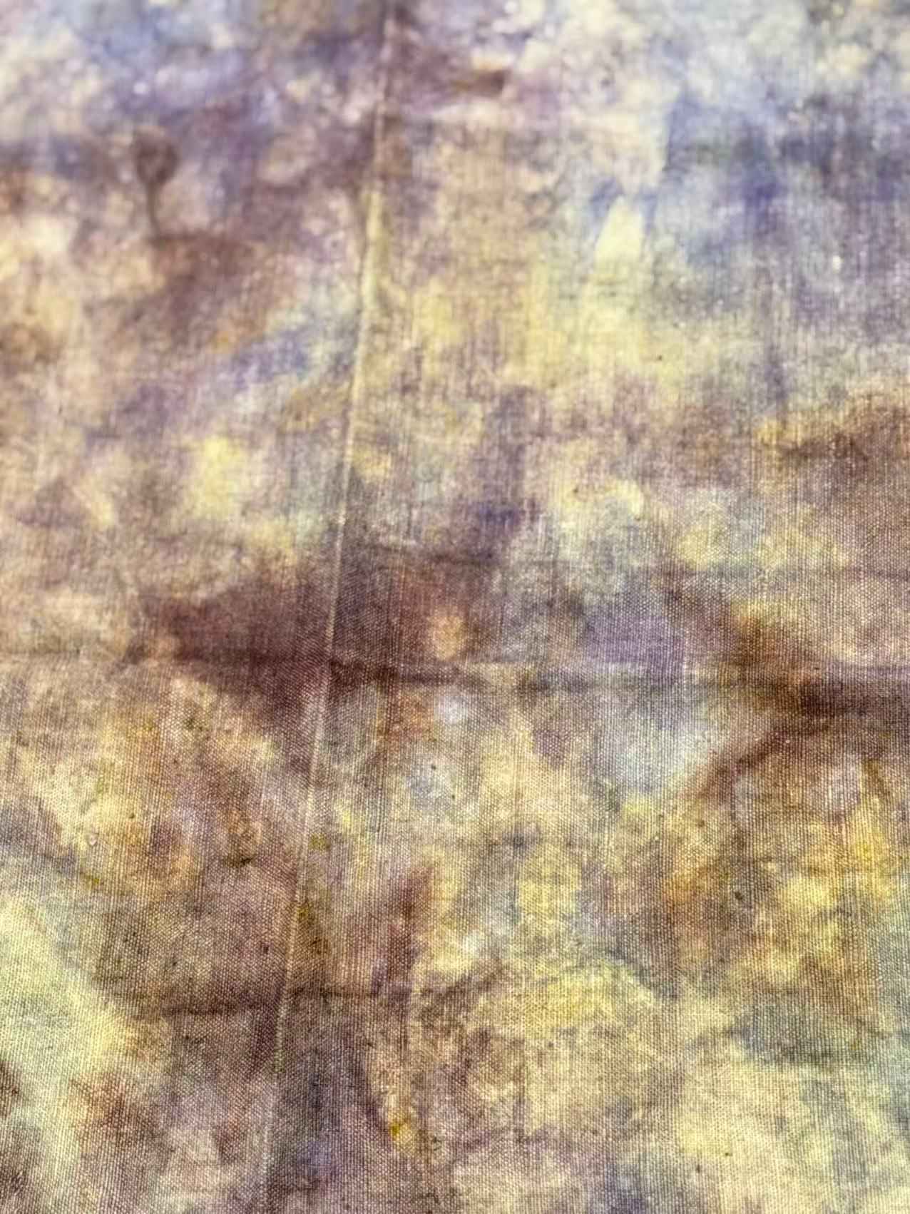 Taurus Earth & Sky - Small-Scale Plant-Dyed Fabric