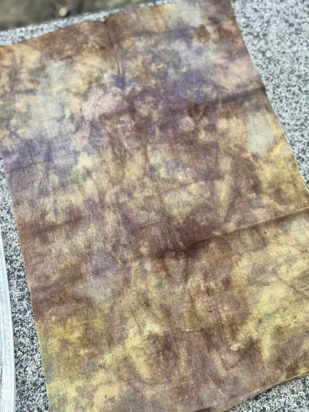 Taurus Earth & Sky - Small-Scale Plant-Dyed Fabric
