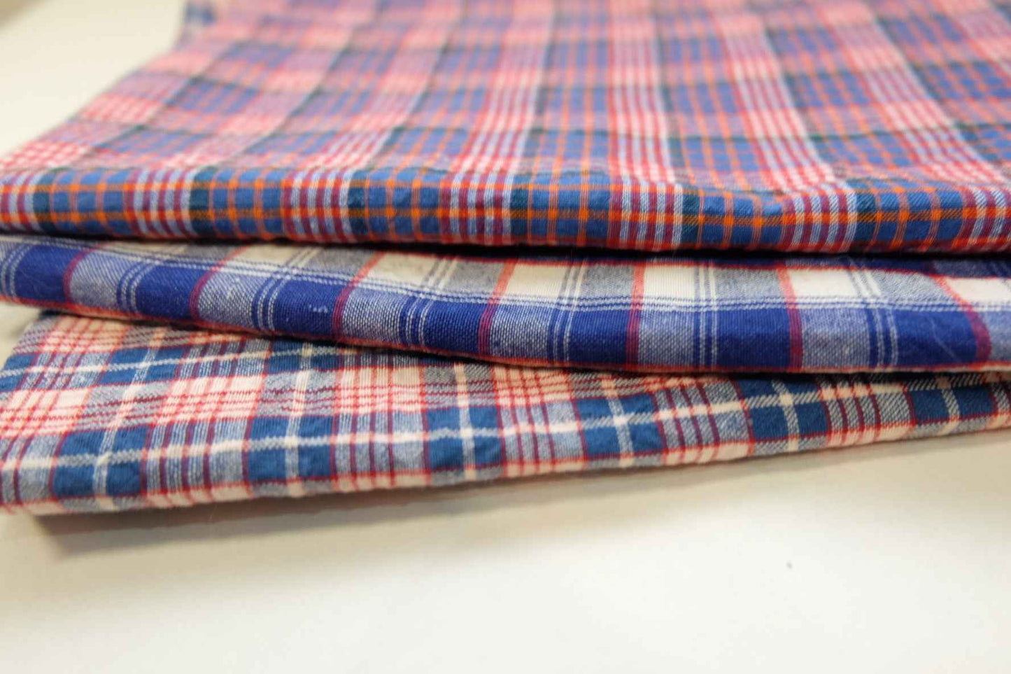 The Classic Pairing Set - Red & Blue Checked Heritage Cloth - BUBBO
