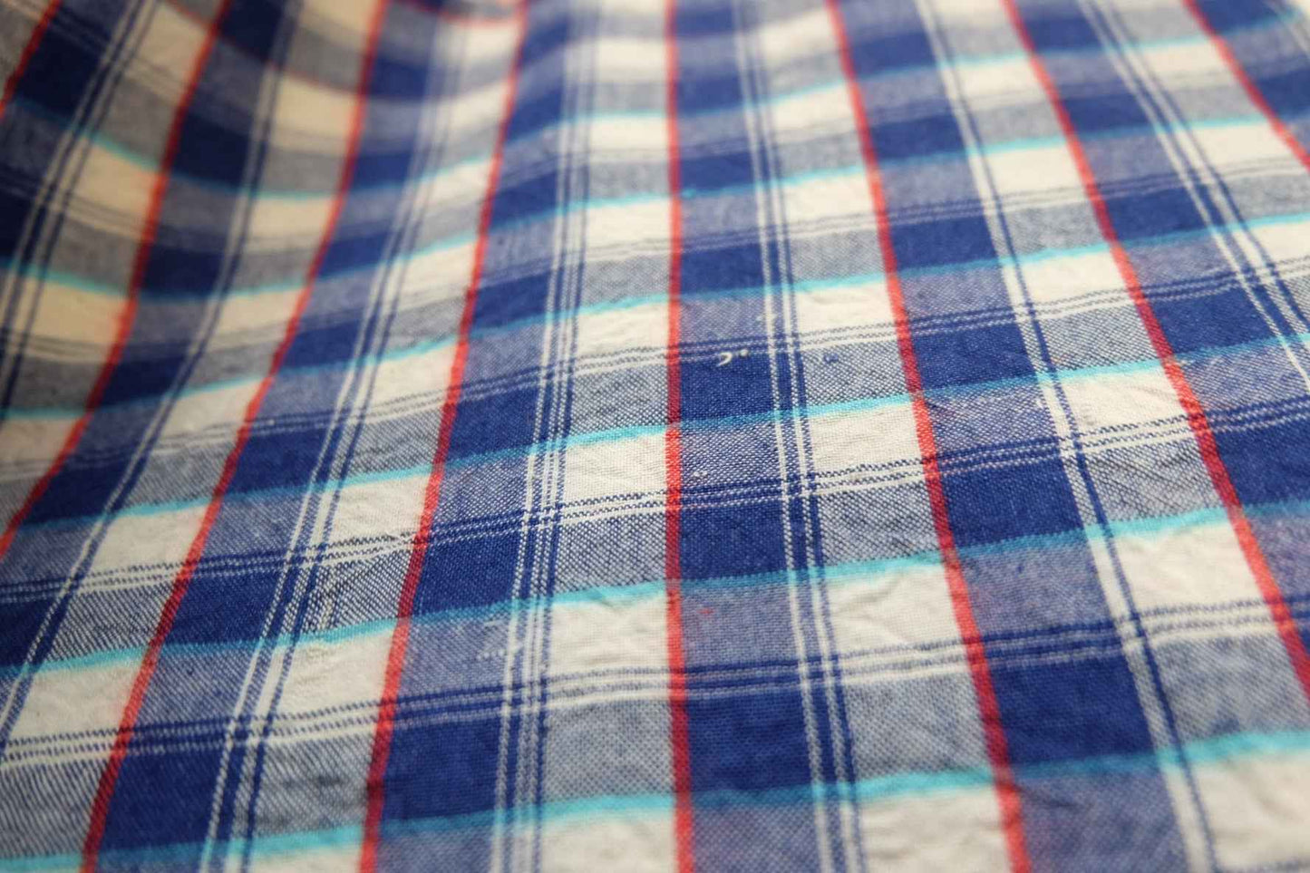 The Classic Pairing Set - Red & Blue Checked Heritage Cloth - BUBBO