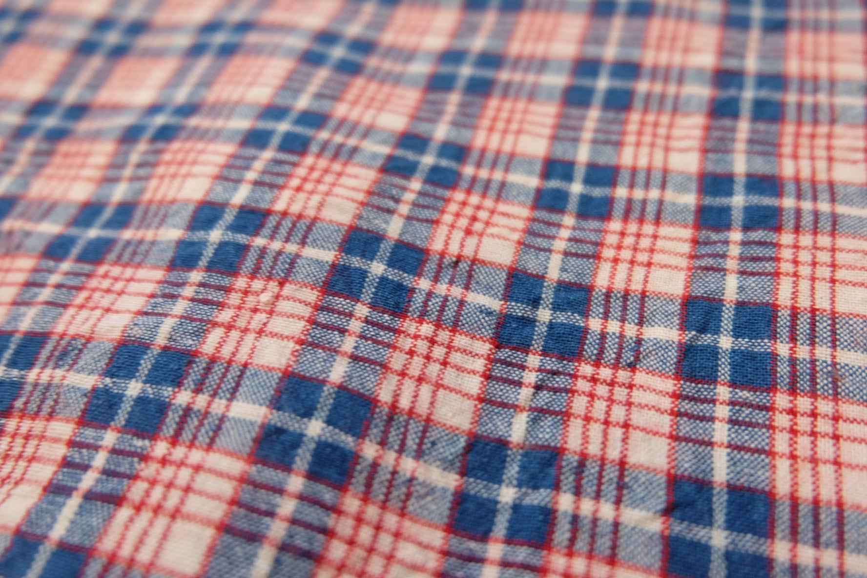 The Classic Pairing Set - Red & Blue Checked Heritage Cloth - BUBBO