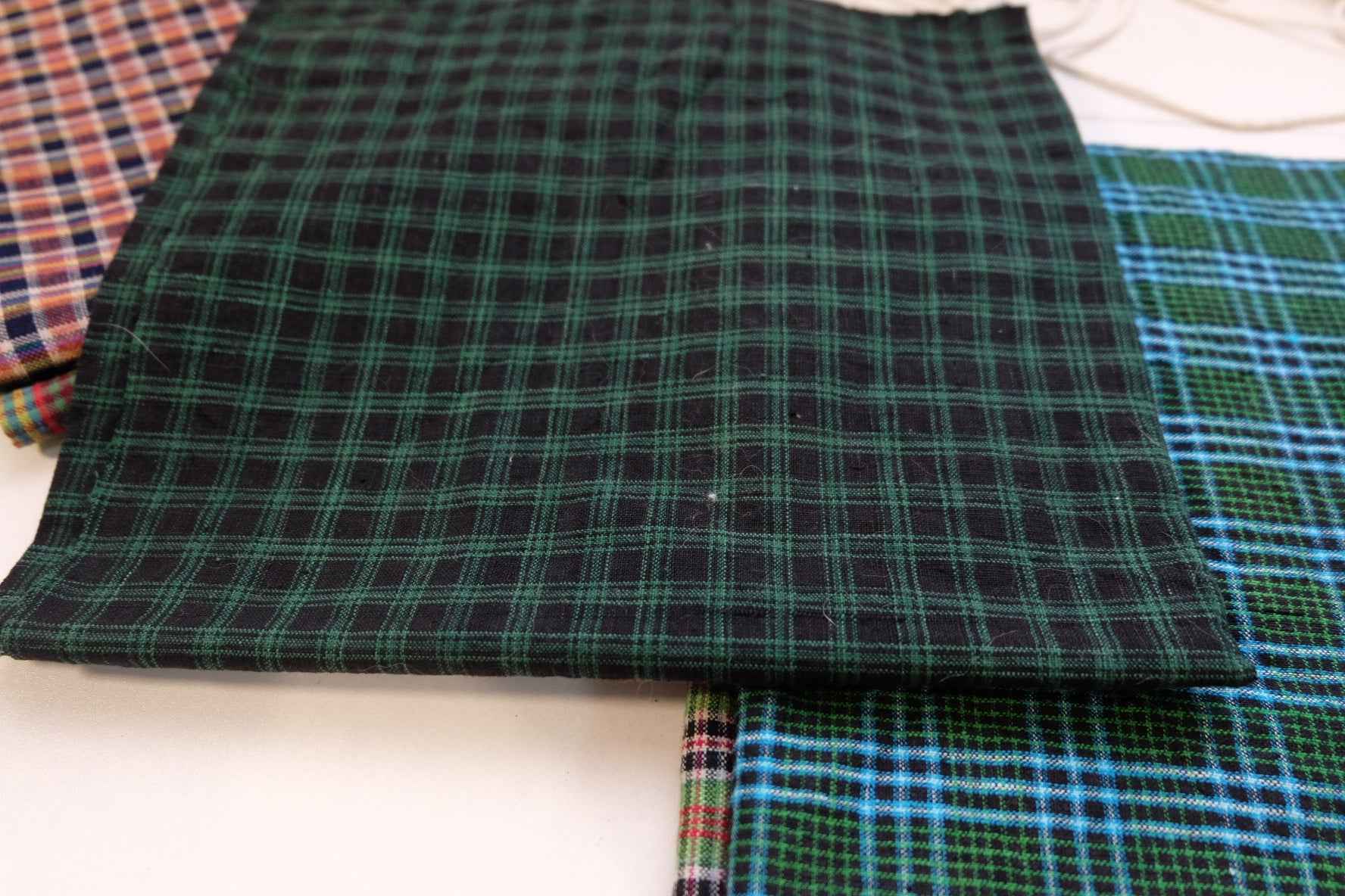 The Forager's Value Pack: A Set of 5 Mossy Green Checks - BUBBO