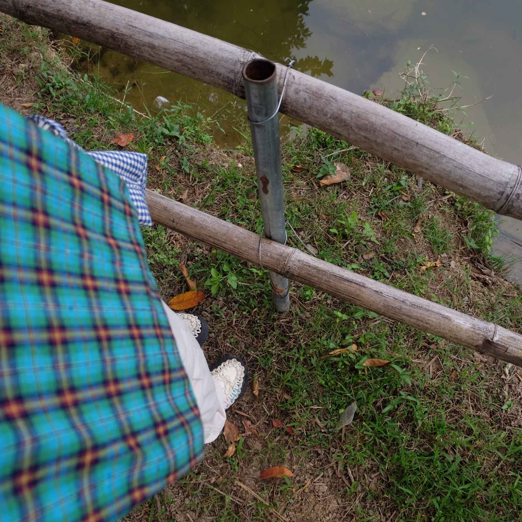 The Teal & Crimson Tote - A Final Archive Piece - BUBBO