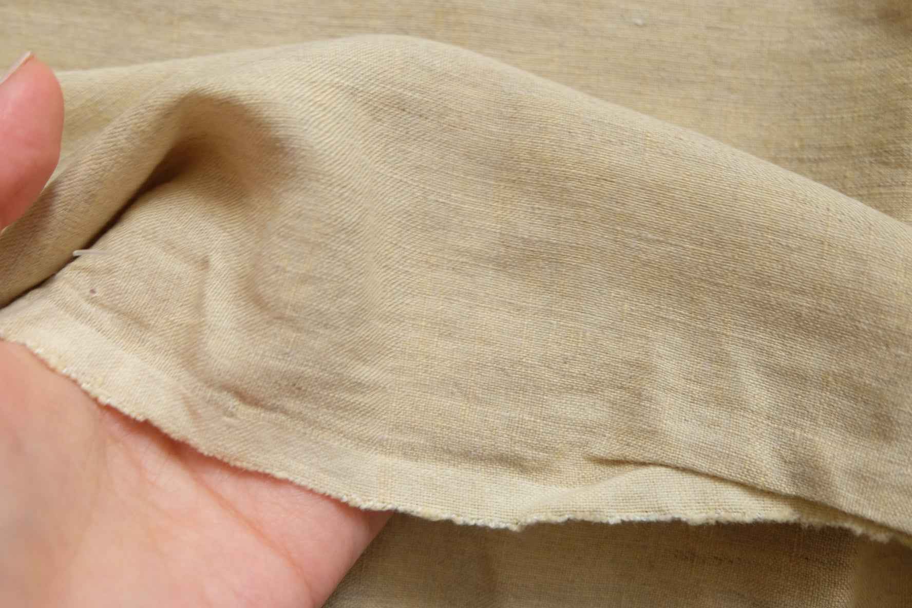 Undyed European Linen — approx. 1.64 yd - BUBBO