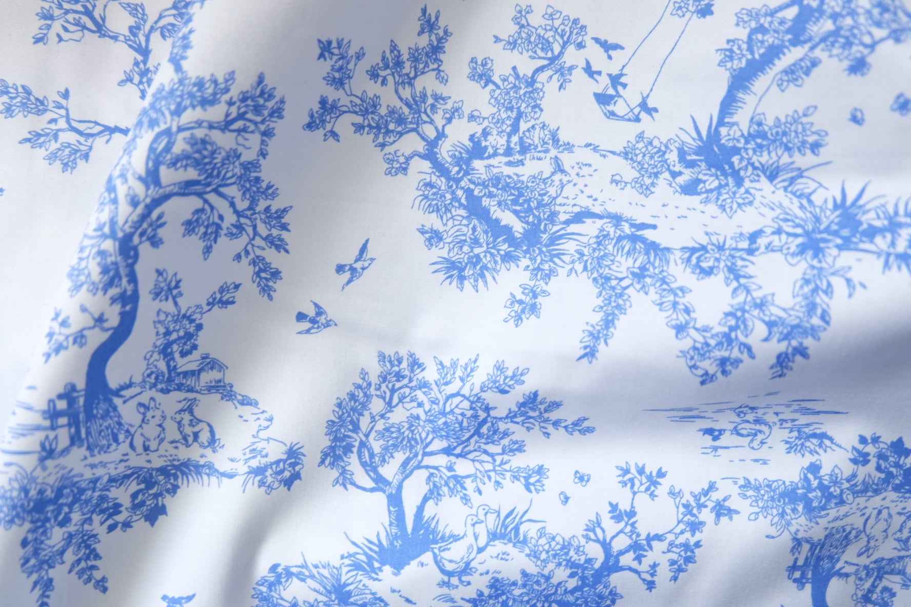 Vera Bradley Archive Cotton Print – Toile Blue | 3.3 Yards - BUBBO