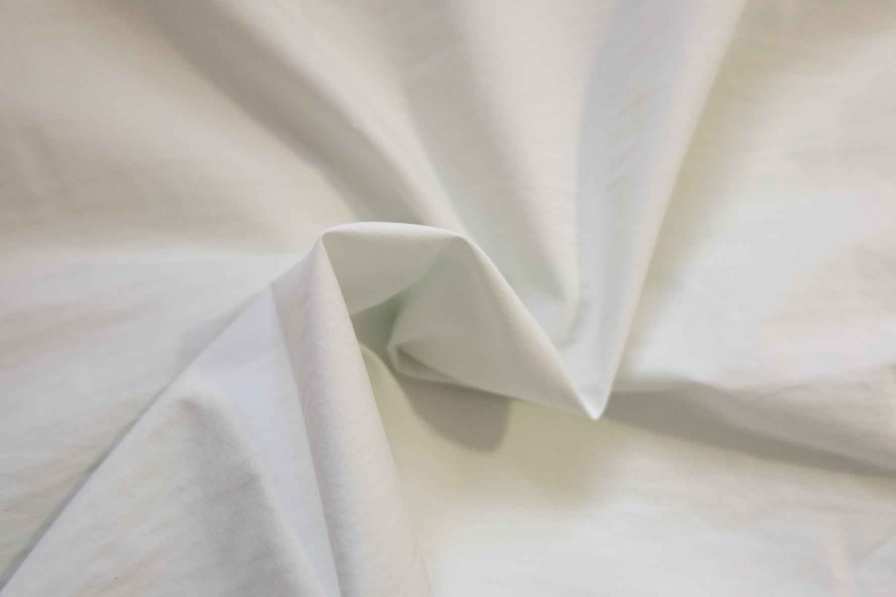 Very Pale Mint Cotton Poplin – Lightweight Shirting Fabric, 2.2 Yards - BUBBO