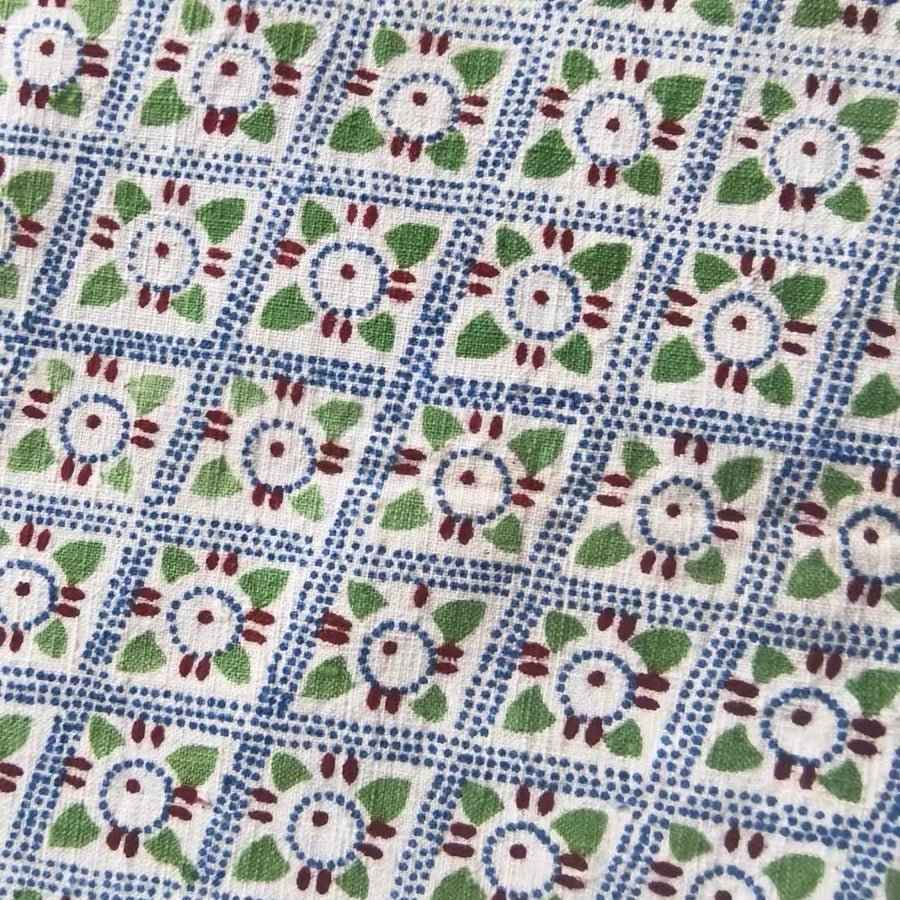 Vintage 'Mid-Century Motifs' Print - 46cm Wide Retro Textile