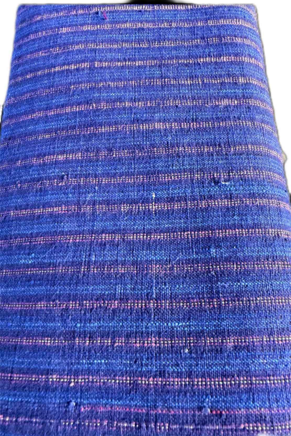 Vintage Shanghai Indigo Tǔbù - 9-Meter 'Ant-Line' Stripe Southern Textile Roll