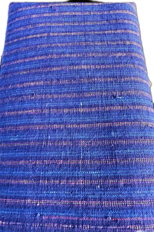 Vintage Shanghai Indigo Tǔbù - 9-Meter 'Ant-Line' Stripe Southern Textile Roll