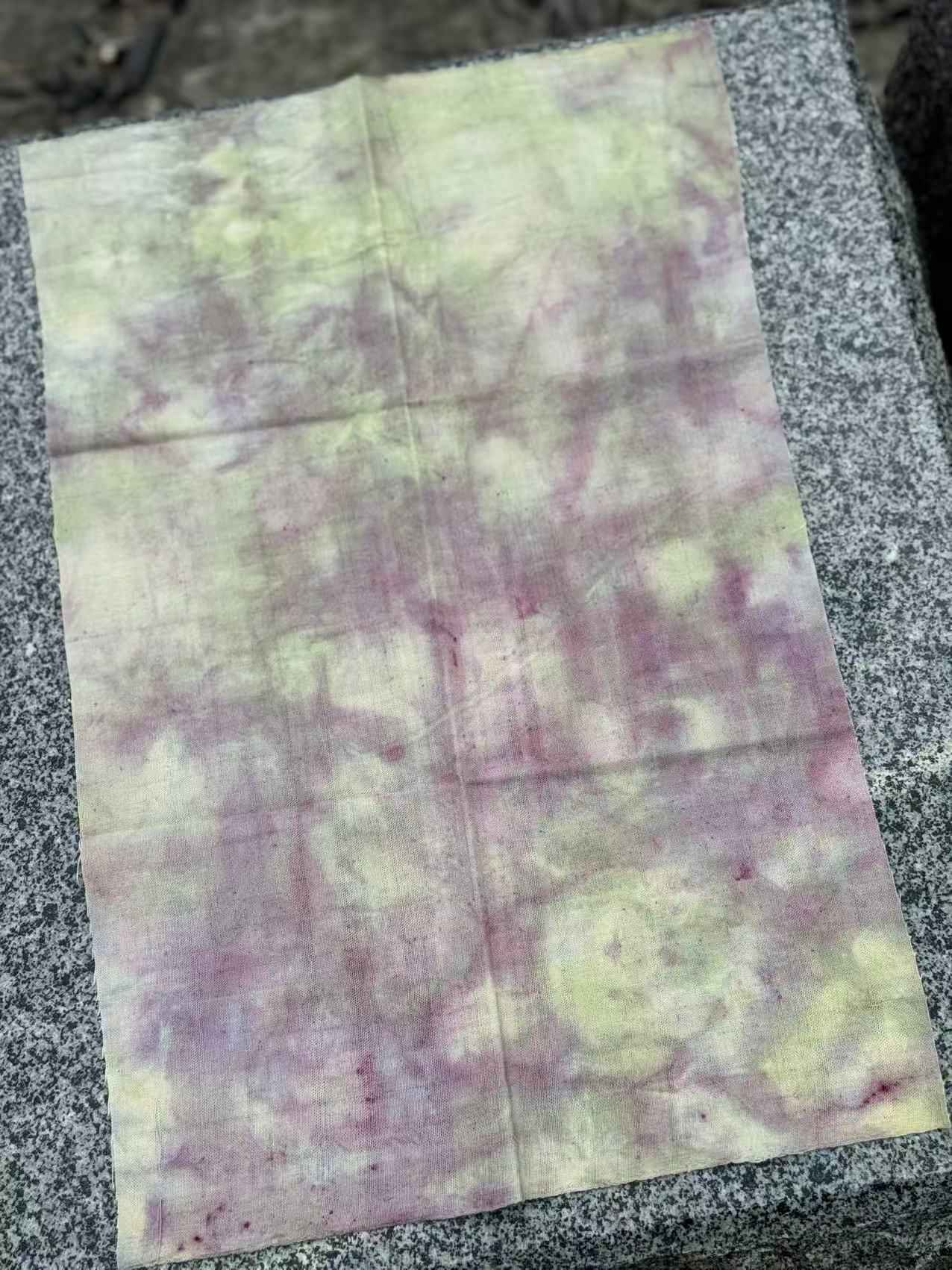 Virgo's Haze - Plant-Dyed Fabric Swatch