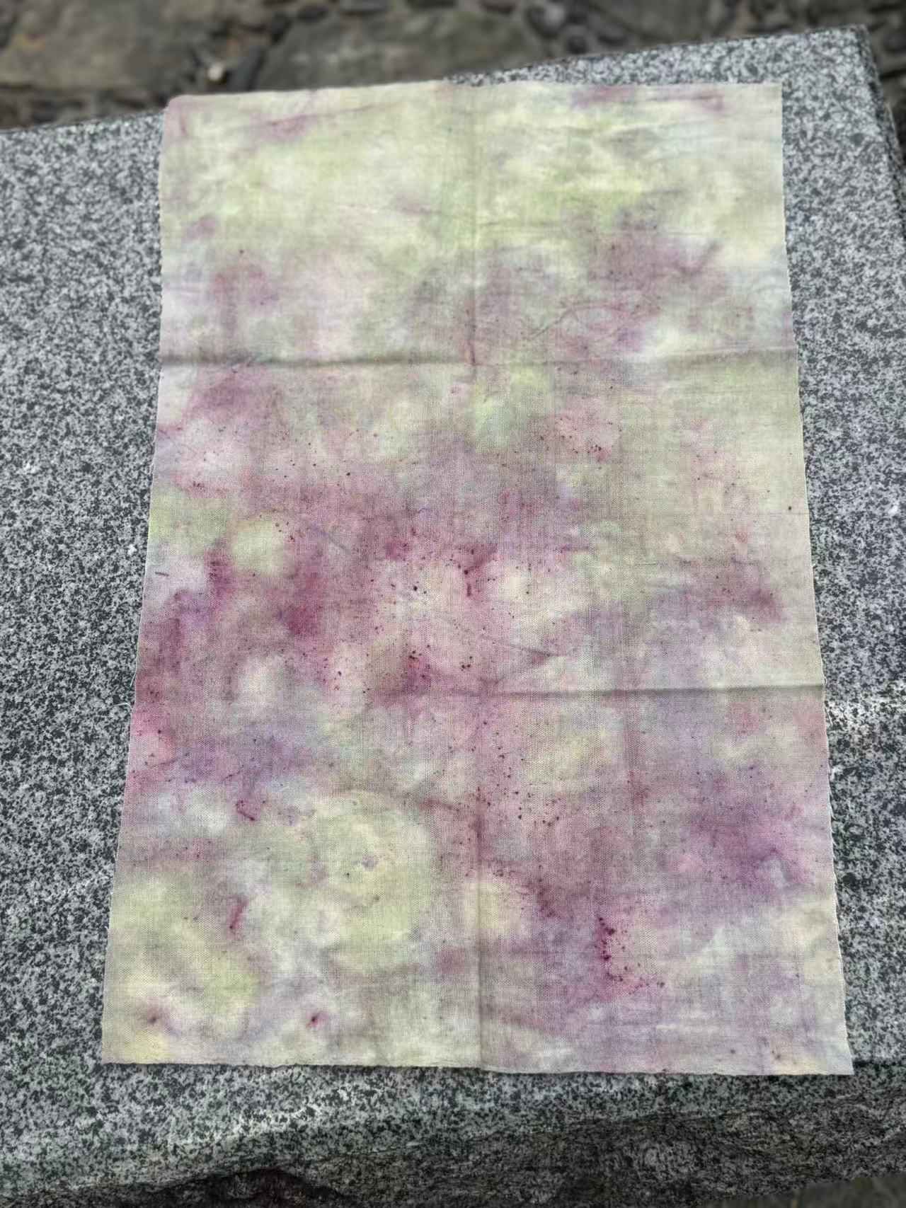 Virgo's Haze - Plant-Dyed Fabric Swatch