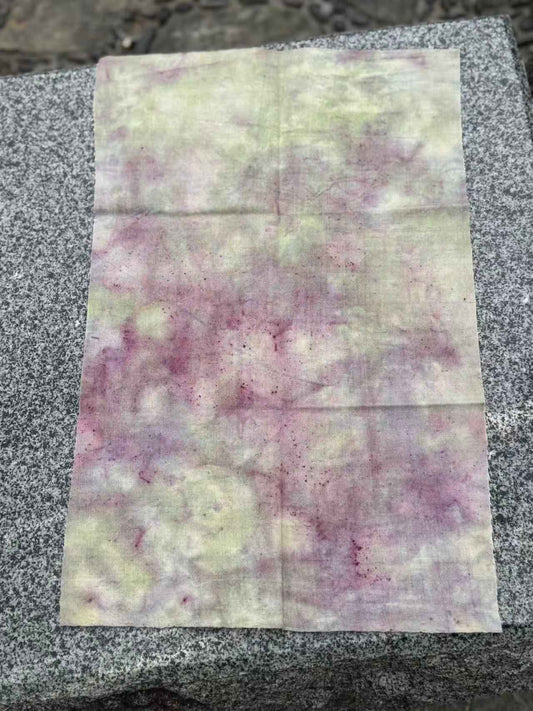 Virgo's Haze - Plant-Dyed Fabric Swatch