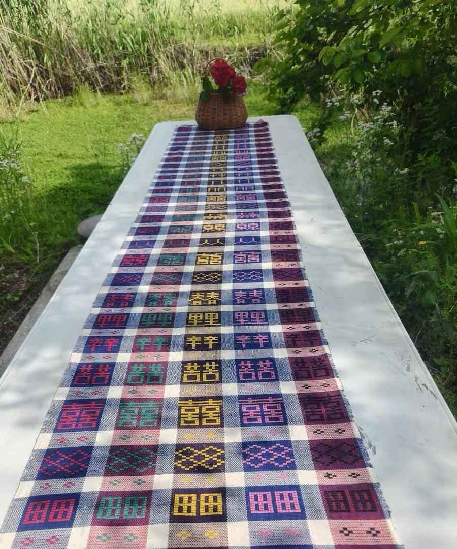 "Woven Stories" Heritage Tǔbù - A Tapestry of Chinese Characters