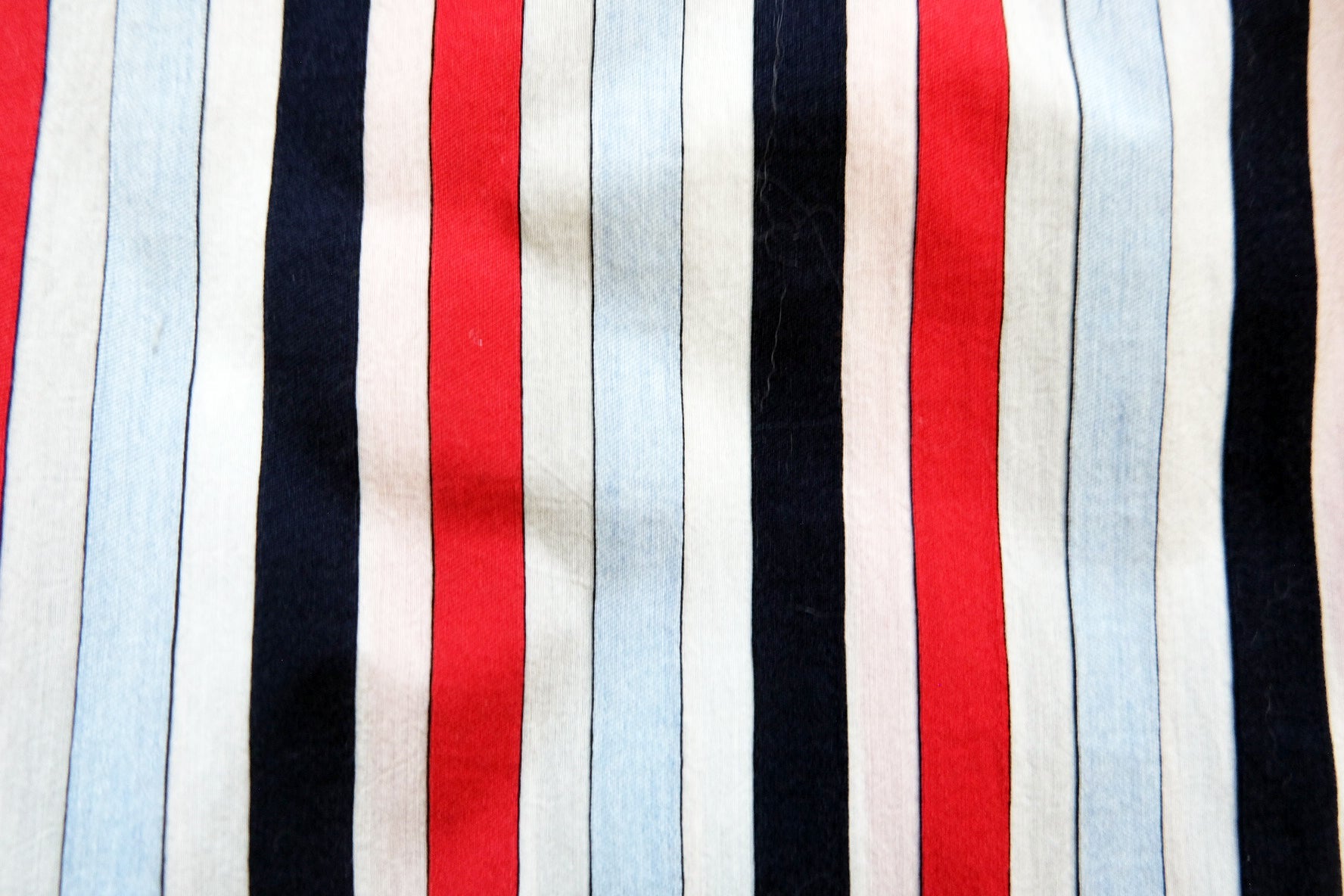 Woven Stripe Jacquard in Cotton–Nylon Blend - 2.2yds - BUBBO